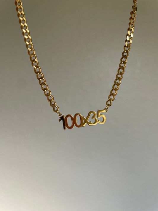 100 x 35 - Necklace