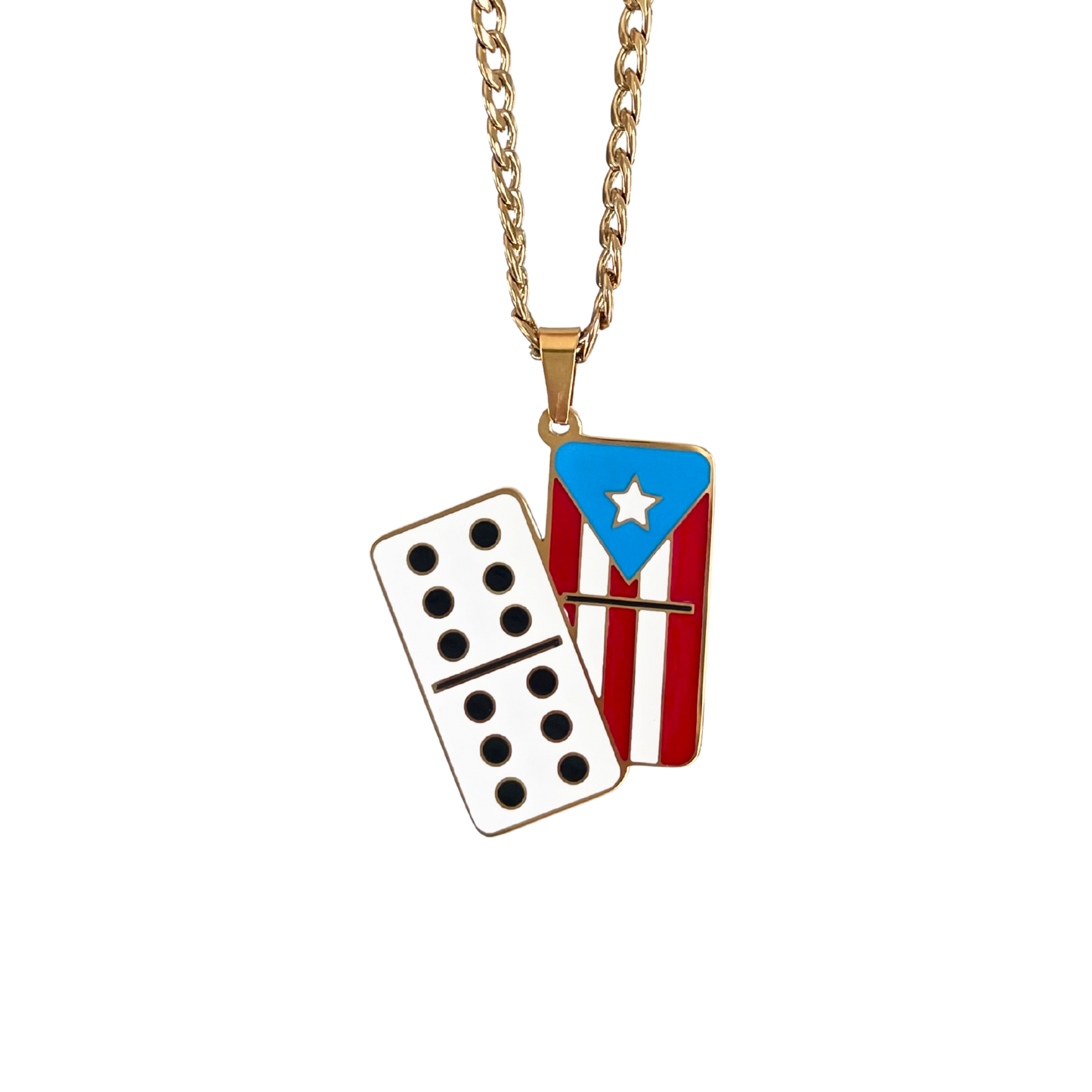 Domino Puerto Rico Necklace