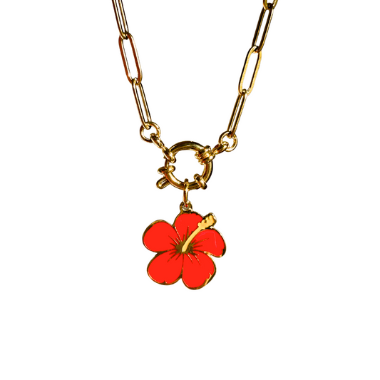 Amapola Roja Necklace