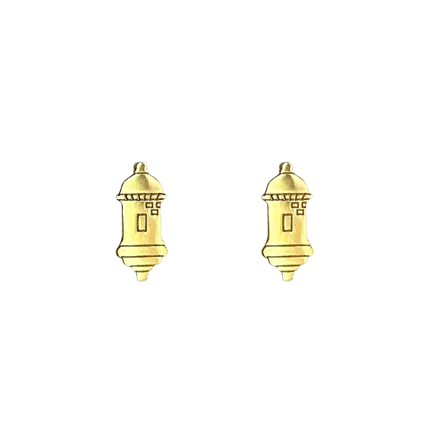 Garita Earrings Studs | Pantallas
