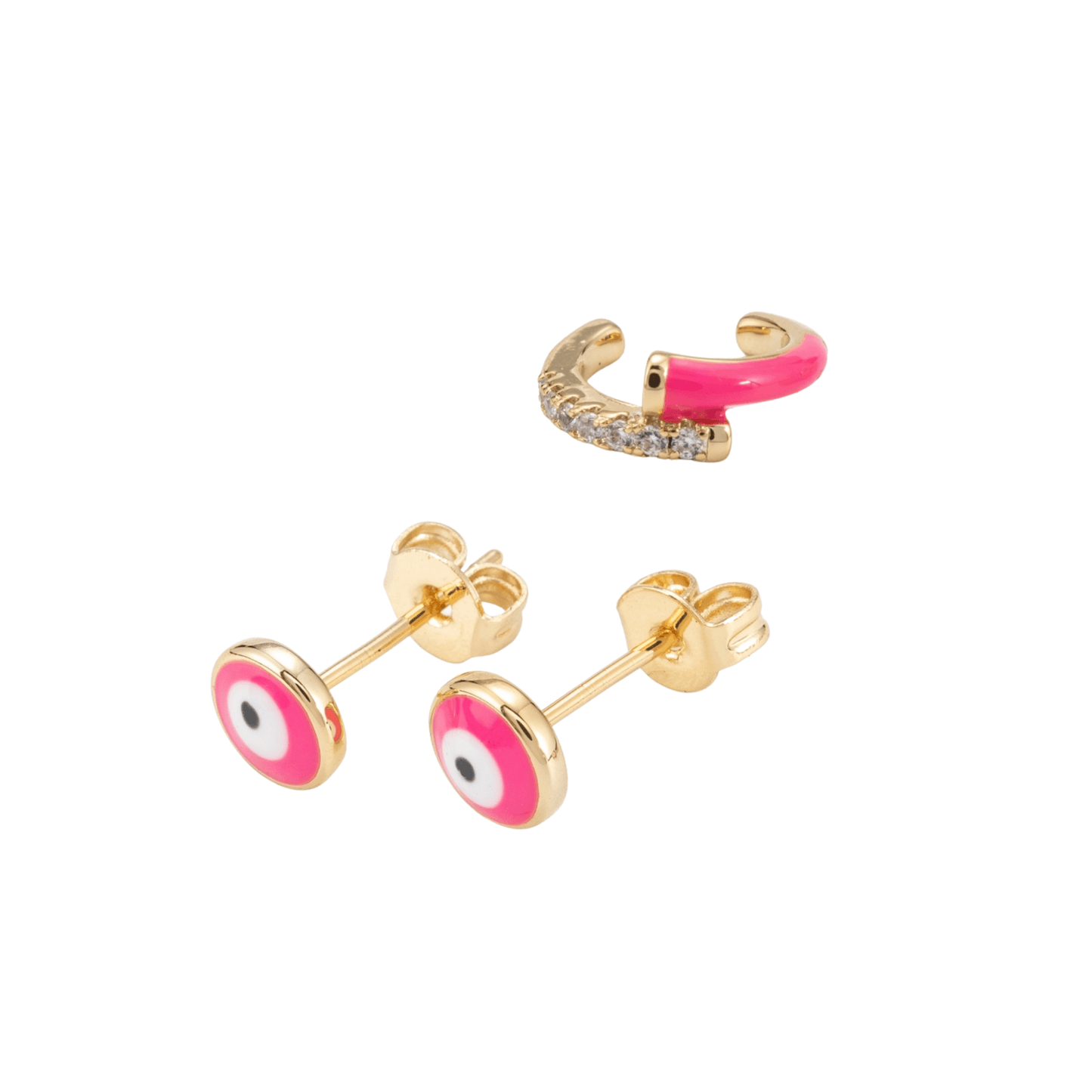 Leandra Set Studs & Cuff Earrings