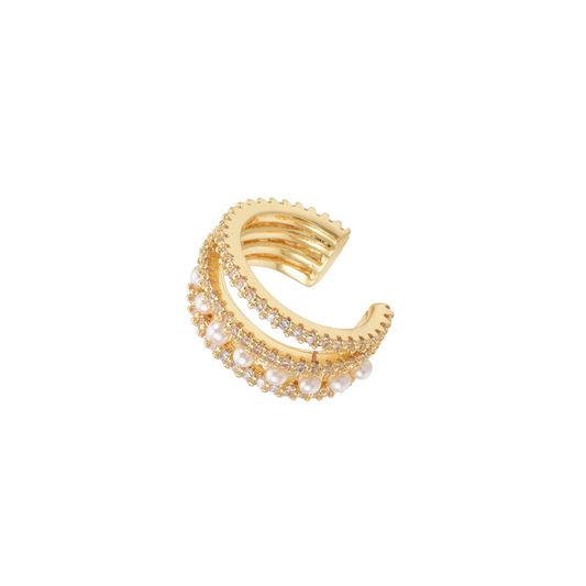 Perlas Cuff Earring