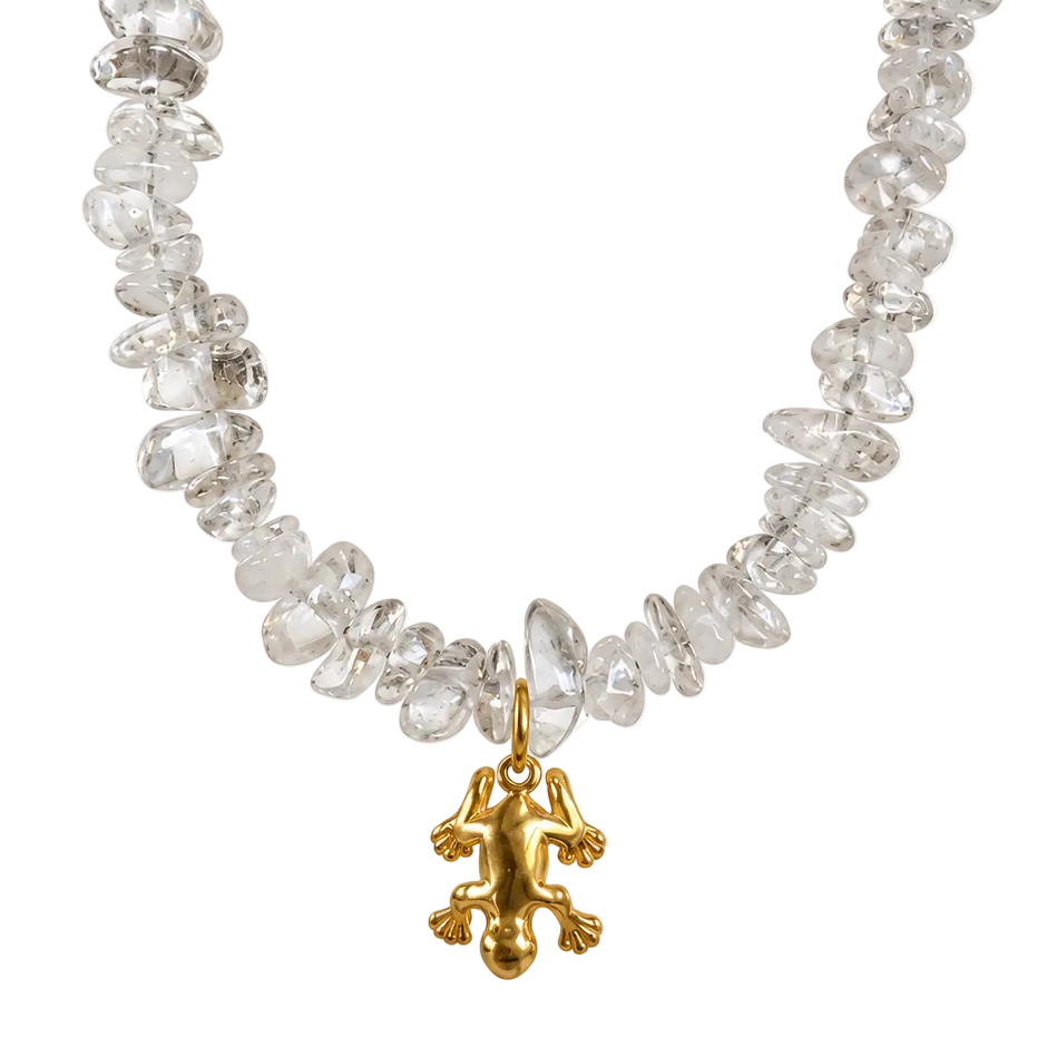 Coquí Clear Quartz Necklace