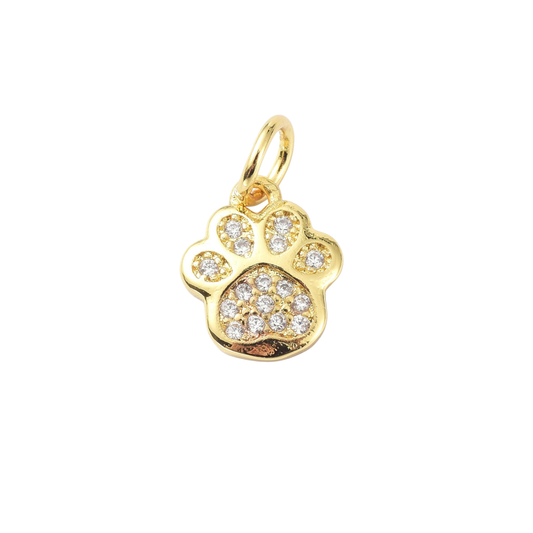 Dog Paw Mini Charm