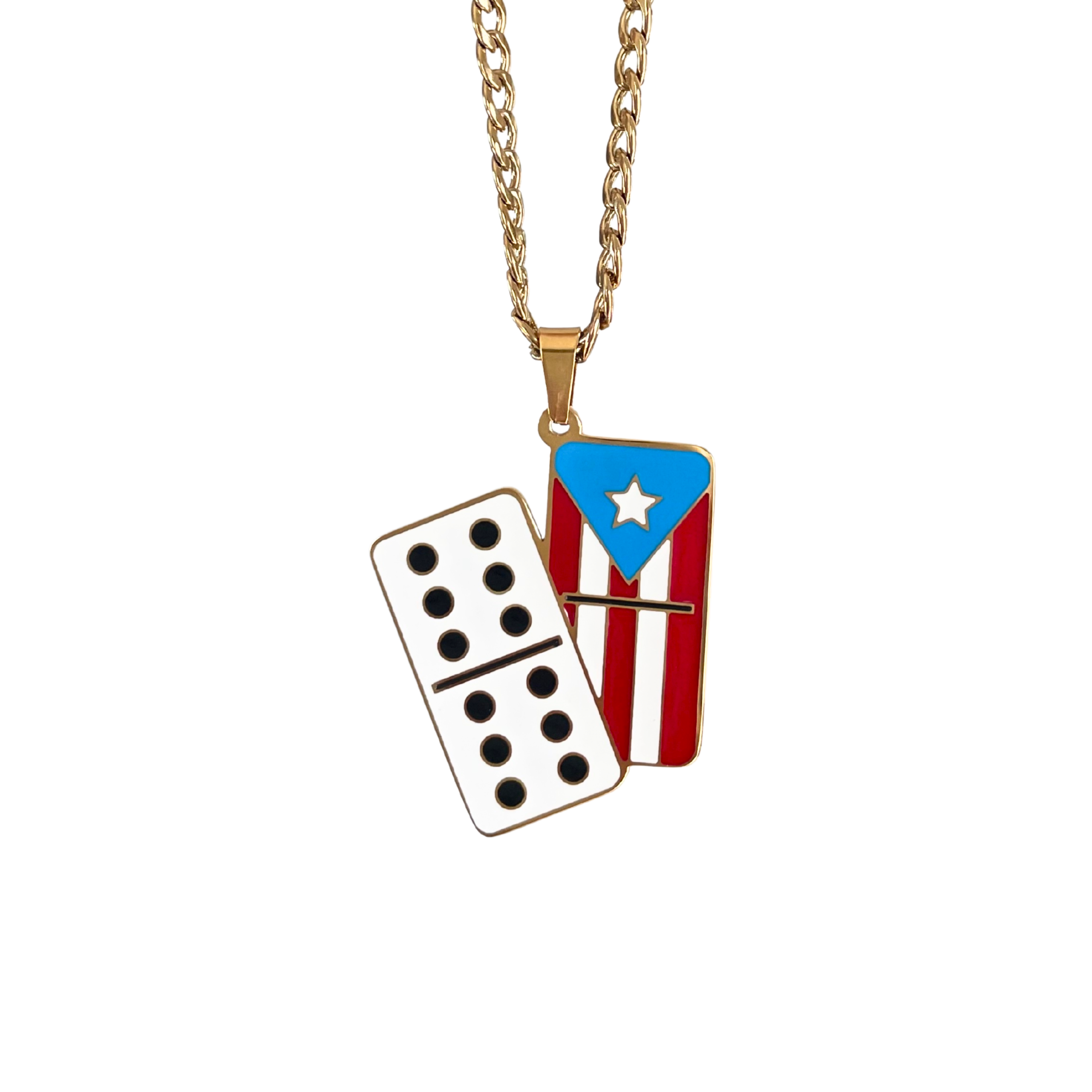 Domino Puerto Rico Necklace