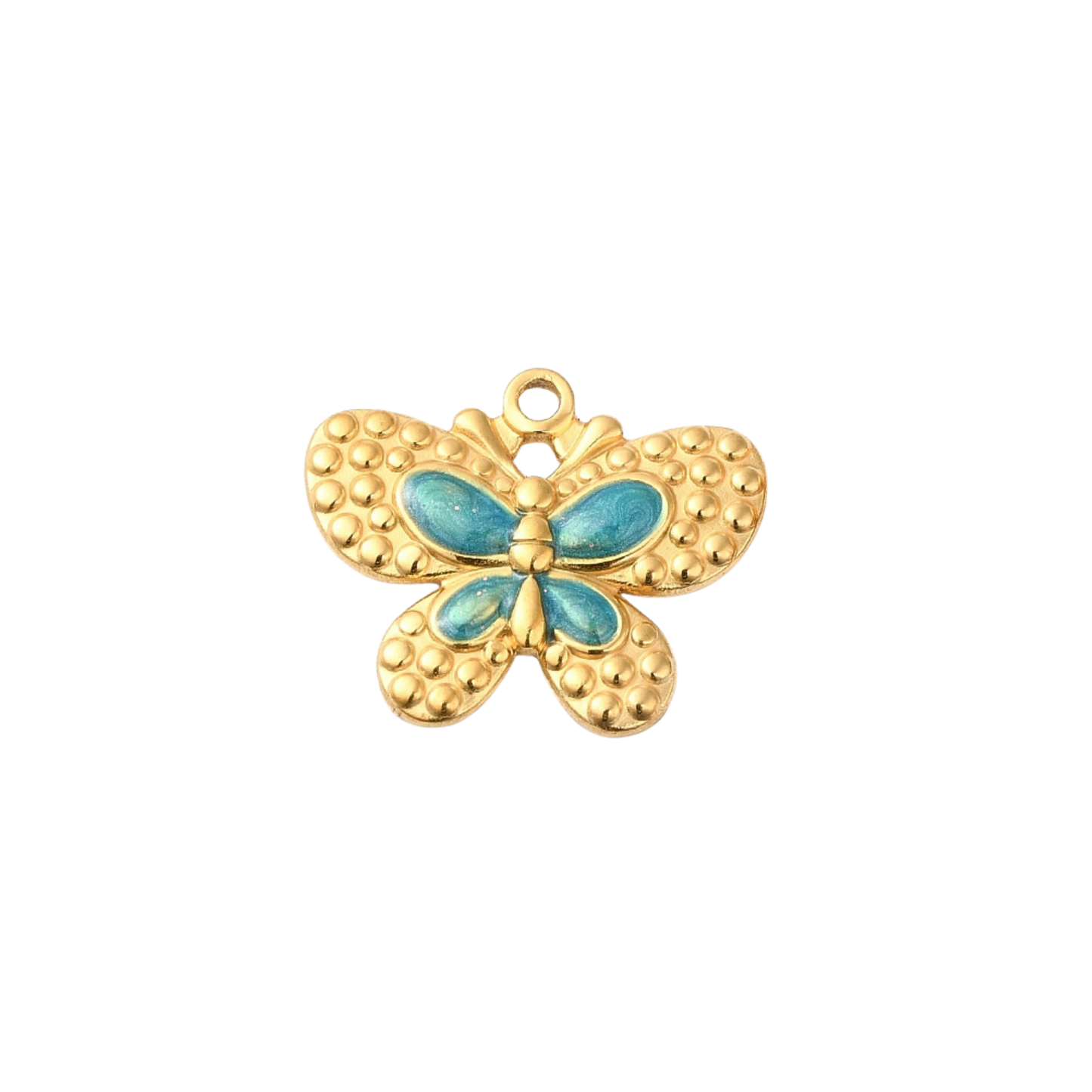 Blue Butterfly Charm