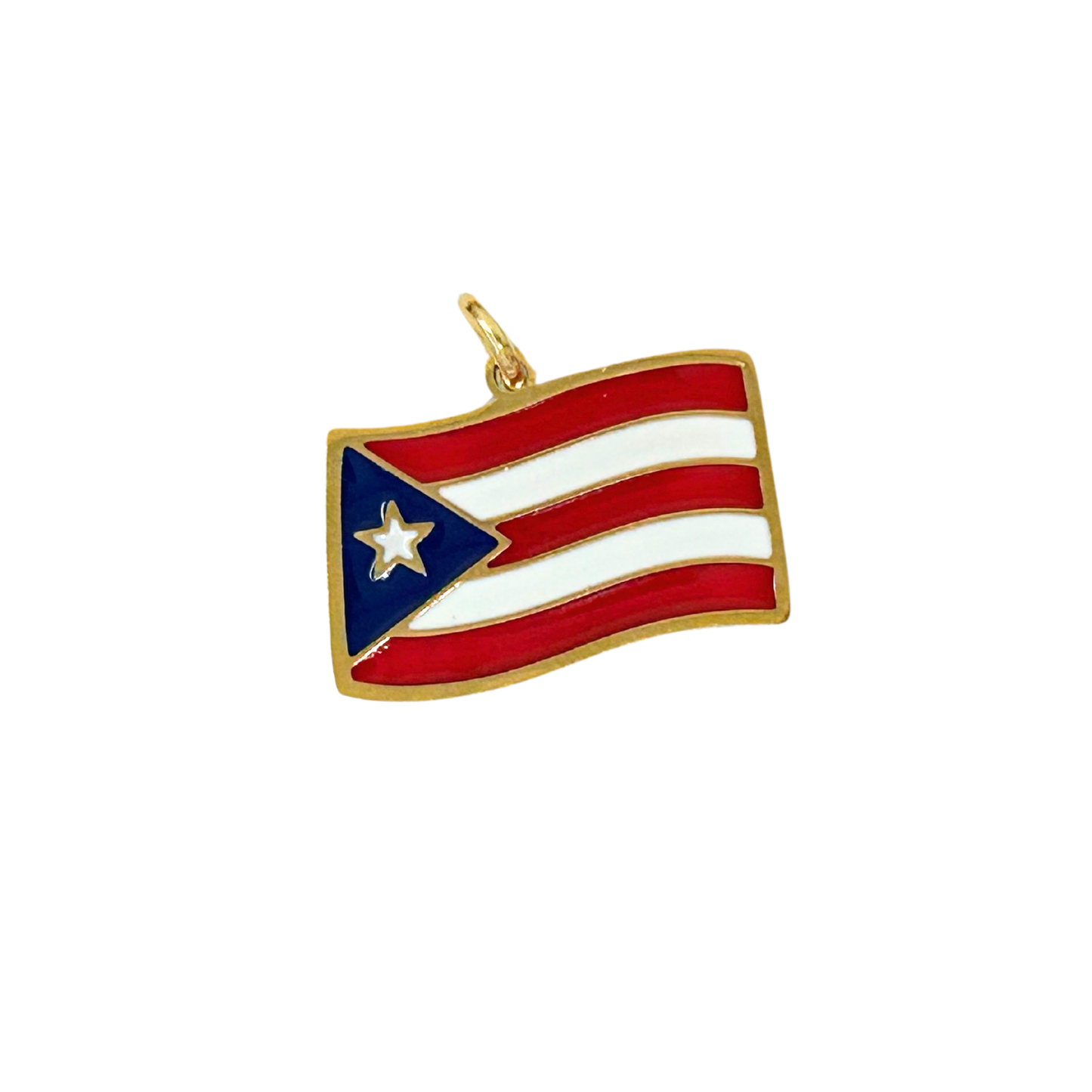 Puerto Rico Flag Charm