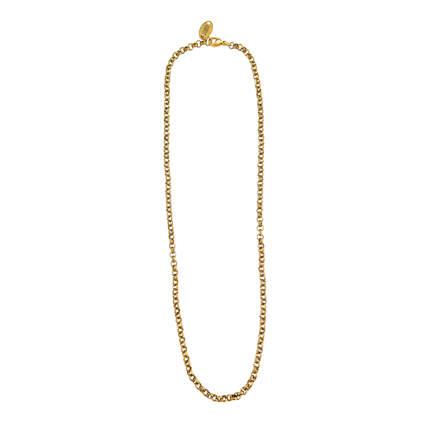 Thick Rollo Necklace - CHARM BAR