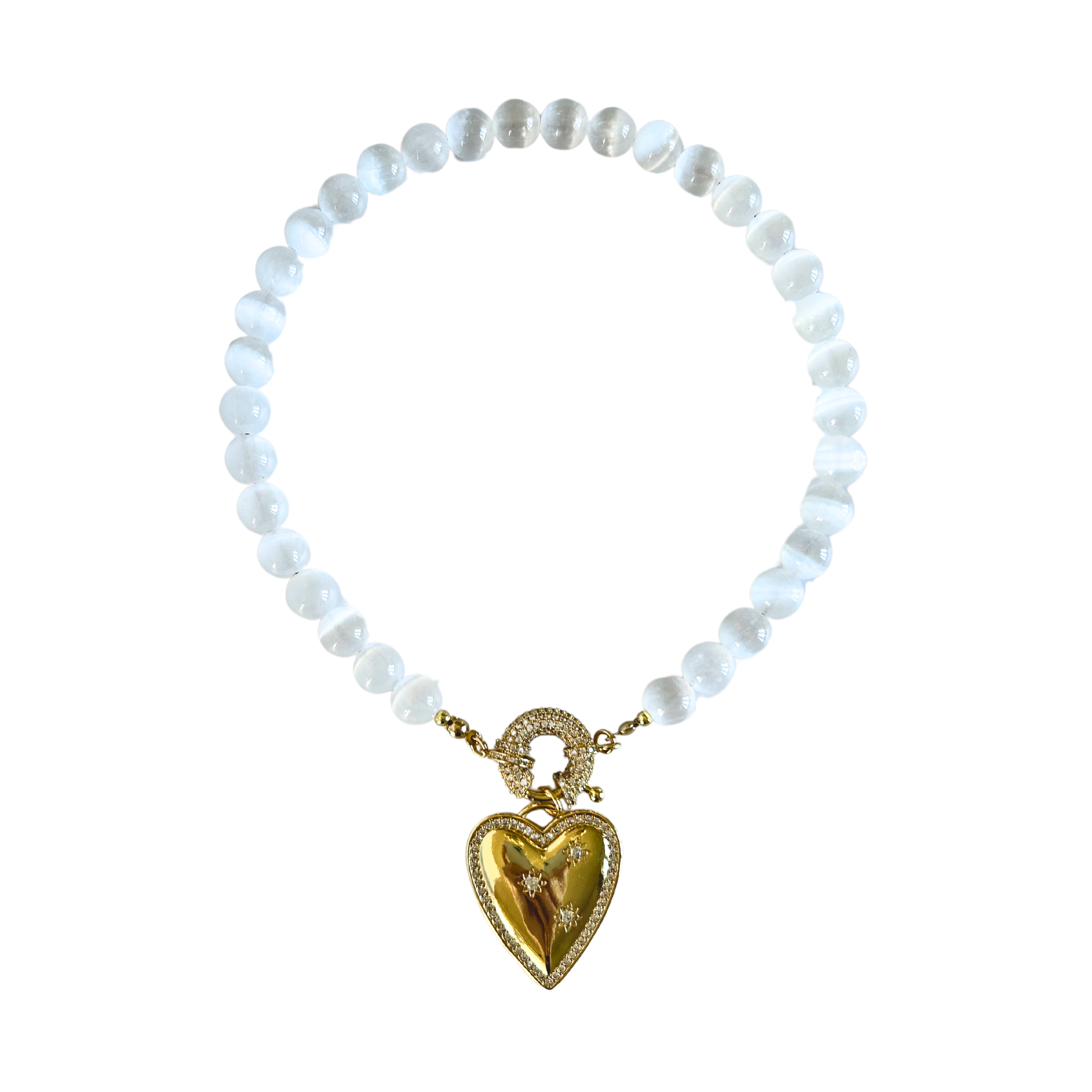 Lunaris Selenite Necklace